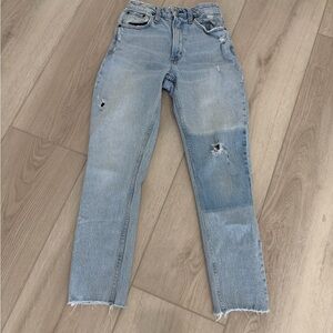 Abercrombie & Fitch High Rise Light Blue Jeans size 24~00